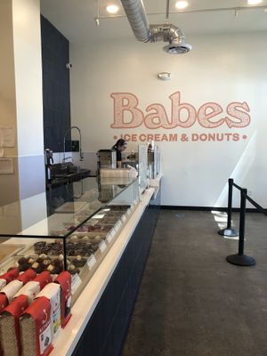 Counter service  at Babes in Sacramento