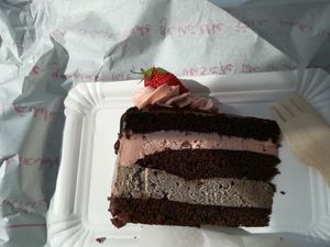 Oreo Strawberry pie at Café Flowery in Koblenz