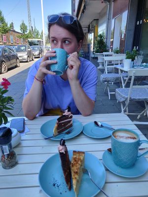   at Café Flowery in Koblenz