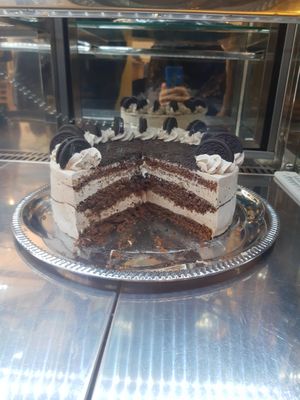 Chocolate Oreo Cake at Café Flowery in Koblenz