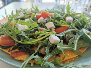 Herzhafter Pfannkuchen at Café Flowery in Koblenz