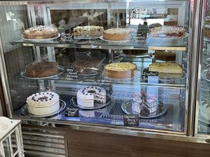 Half of the cakes  at Café Flowery in Koblenz