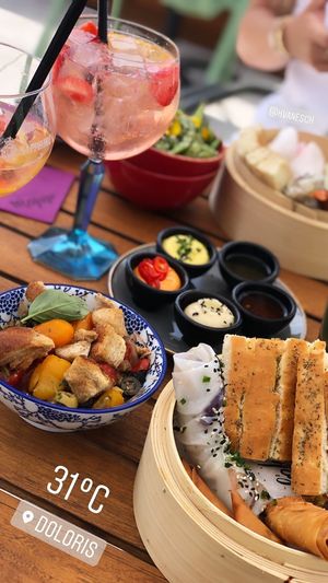 Lunchbasket kan makkelijk vega of vegan besteld worden! at Rooftop Bar Mauve in Tilburg