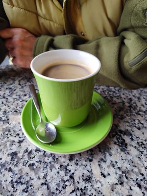 Americano at Jollys Coffee House & Patisserie in Beaumaris