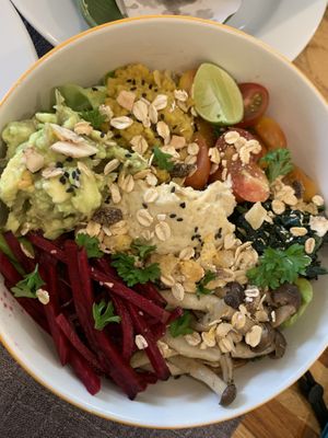 Vege bowl! 😍 at Home Grain Breakfast and Bistro in Phuket