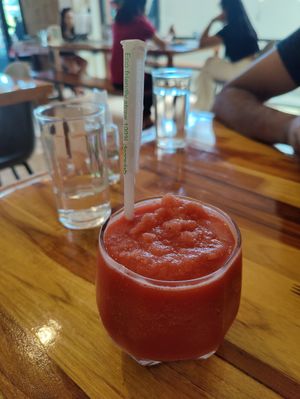 Watermelon juice at Home Grain Breakfast and Bistro in Phuket