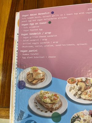 Menú  at Home Grain Breakfast and Bistro in Phuket