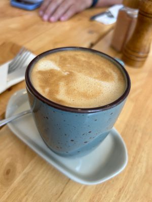 Delicious oat latte at Home Grain Breakfast and Bistro in Phuket