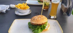 Burger u. Pommes at Kliff in Cuxhaven