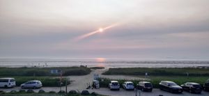 Ausblick von der Terrasse at Kliff in Cuxhaven