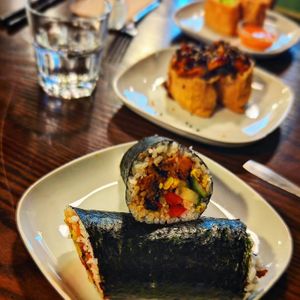 So much vegan goodness at Little Bento Box in Worcester