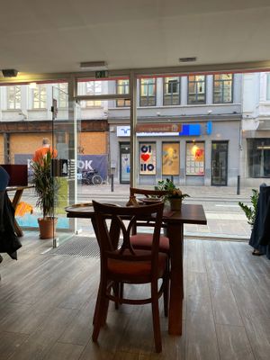 Entrance at Fattoush in Ghent