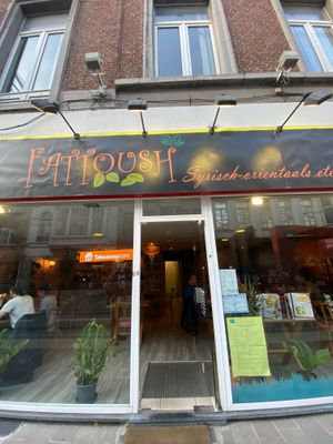 Front at Fattoush in Ghent