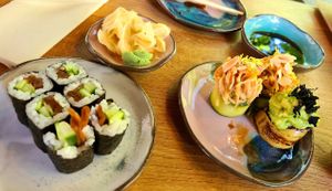 Część zestawu dla dwóch osób at Youmiko Sushi - Narbutta in Warsaw