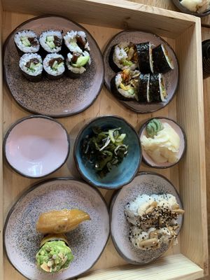 Bento 2 lunch   at Youmiko Sushi - Narbutta in Warsaw