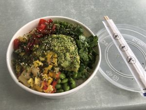 Tofu Poke Bowl  at Poke 123 - Maybe closed in Coronado