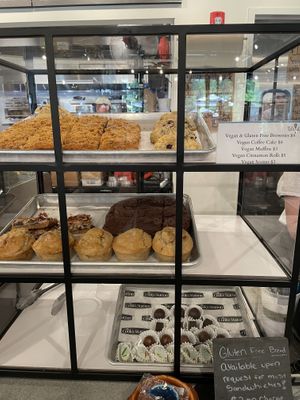 Everything but the chocolate at the bottom is vegan   at The Cooks Station in Greenville