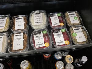 Vegan take and go options  at The Cooks Station in Greenville