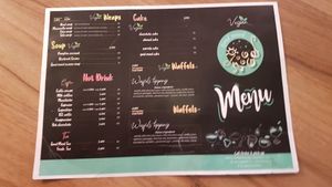 menu at Good Mood in Berlin
