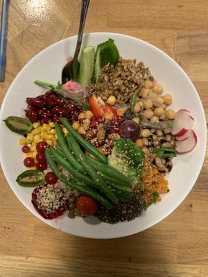 Buddah bowl at Good Mood in Berlin