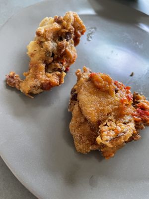 Mushroom goreng  at Lion Dance Cafe in Oakland