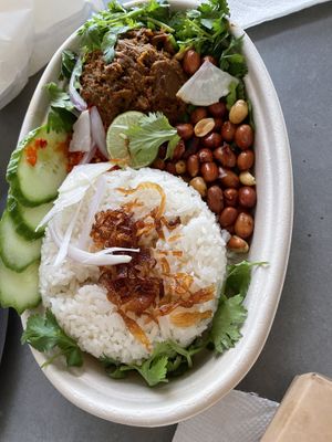 Jackfruit rendang  at Lion Dance Cafe in Oakland