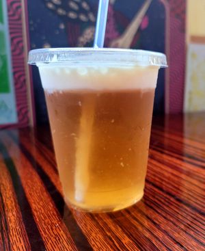 Cheese Foam Tea at Lion Dance Cafe in Oakland