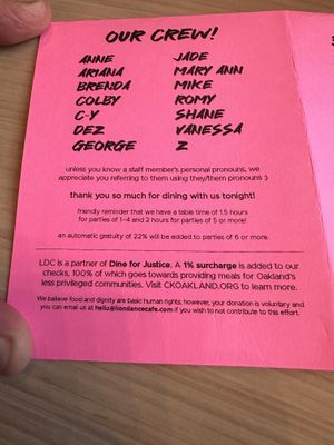 Back  at Lion Dance Cafe in Oakland