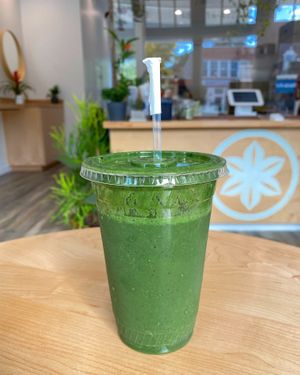 Blue Green Protein Smoothie- most popular! at Blue Pearl Cafe in Ardmore