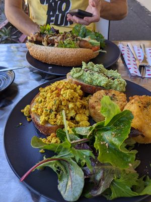 You'll love this vegan brunch spot at The Vegan Club in Carlton North