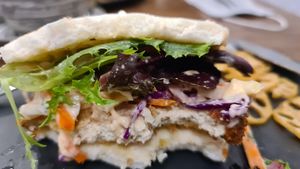 Inside the bao at The Vegan Club in Carlton North