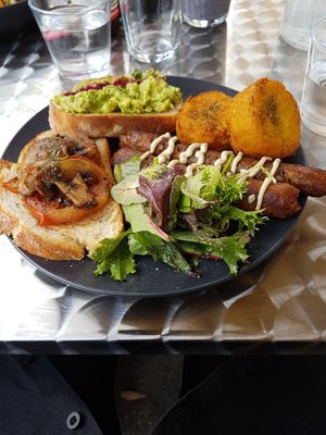 Fantastic Vegan Club Breakfast at The Vegan Club in Carlton North