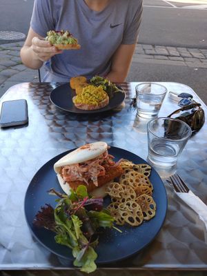 Worth it! Friendly service and great food & coffee, will come again. at The Vegan Club in Carlton North