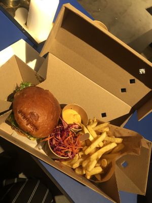 Burger  at Eden Jaxx in Copenhagen