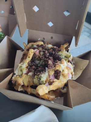 Gorilla fries at Eden Jaxx in Copenhagen