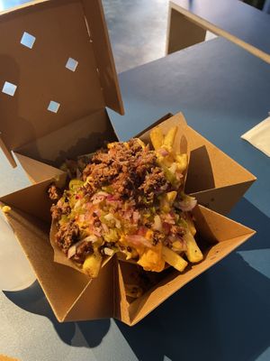Loaded Fries  at Eden Jaxx in Copenhagen