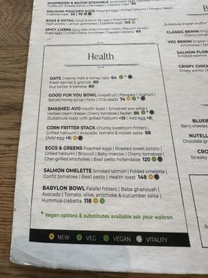 Part of the menu.  at Doppio Zero in Umhlanga