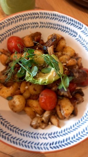 Vegan Hash at Port Espresso in Brixham