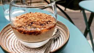 Cream Praline at 1001 Saveurs Sauvages in Ajaccio