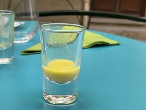 Chupito  at 1001 Saveurs Sauvages in Ajaccio