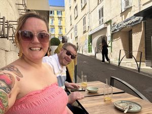 On a lovely little street  at 1001 Saveurs Sauvages in Ajaccio