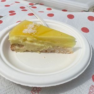 Lemon cake  at Villa Govinda - Veg Soul in Olgiate Molgora