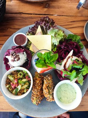 Veganer Frühstückstipps at Tomasa in Berlin