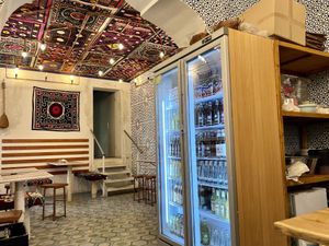 seating area  at BESH in Berlin