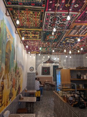 Inside of BESH. at BESH in Berlin