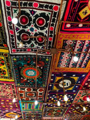 The ceiling at BESH at BESH in Berlin