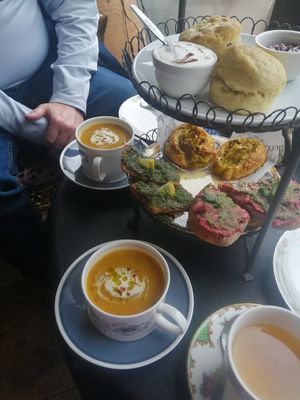 Soup & savouries at Metrodeco in Brighton