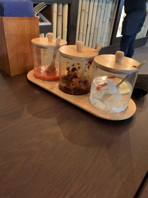 Table at To1980 Vegan in Dusseldorf