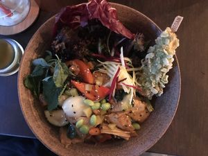 Flamingo Bowl  at To1980 Vegan in Dusseldorf