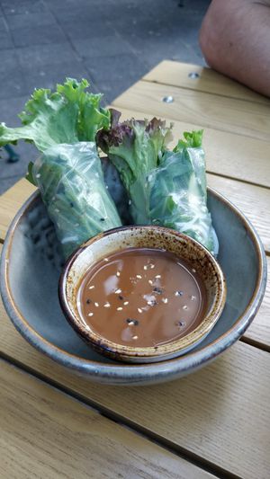 Summer Rolls at To1980 Vegan in Dusseldorf